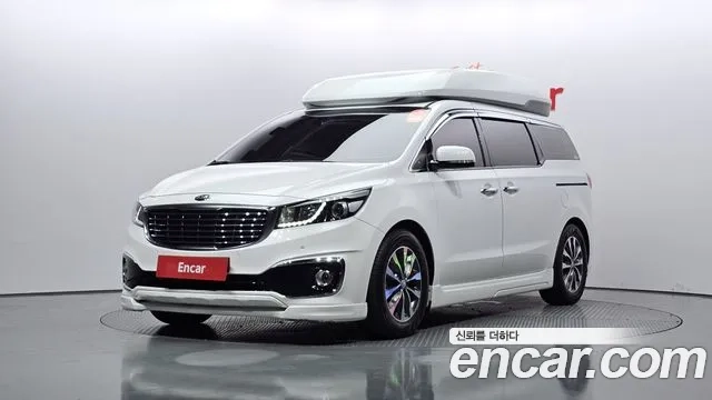 Kia All New Carnival 2018 Белый из Кореи