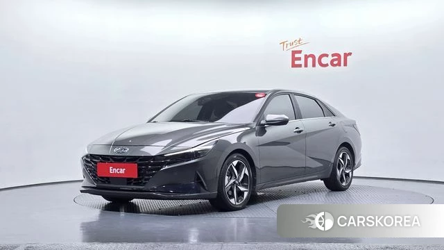 Hyundai Avante (CN7) 2022 Серый из Кореи