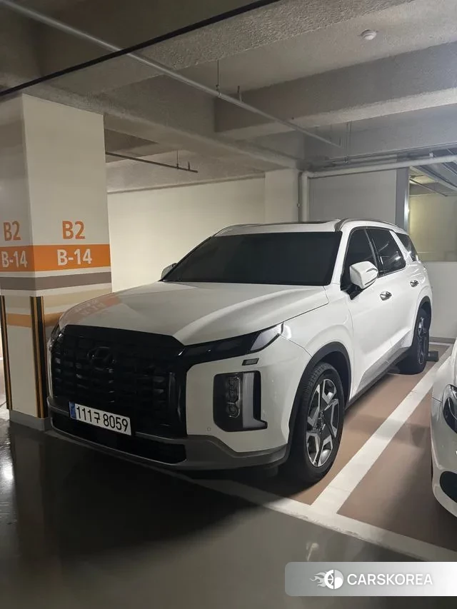 Hyundai The New Palisade 2023 Белый из Кореи