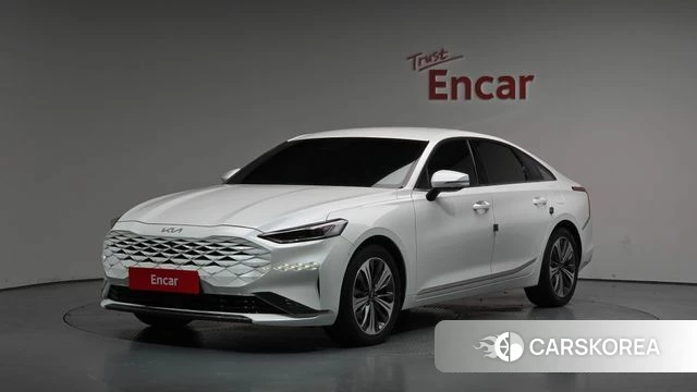 Kia K8 Hybrid 2022 Белый из Кореи