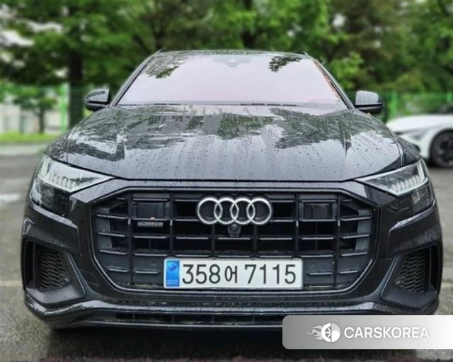 Audi Q8 (4M) 2021 Черный из Кореи