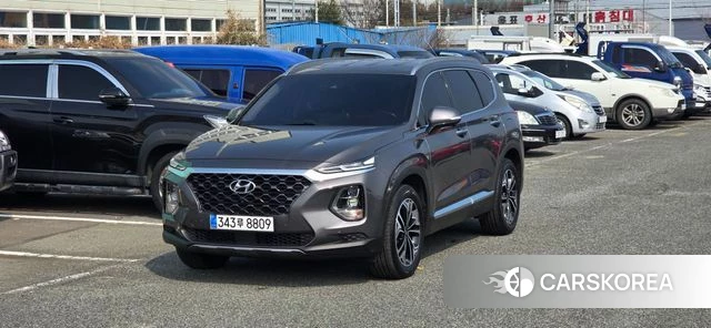 Hyundai Santa Fe TM 2020 Серый из Кореи