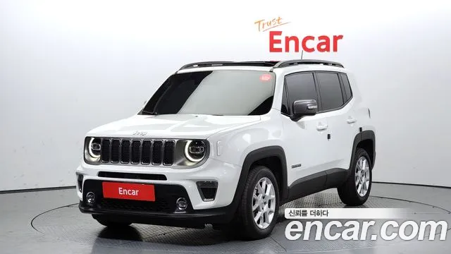 Jeep Renegade 2021 Белый из Кореи