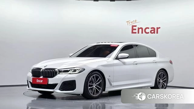 BMW 5 Series (G30) 2021 Белый из Кореи