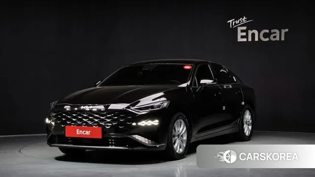 Kia K8 2021 Черный из Кореи