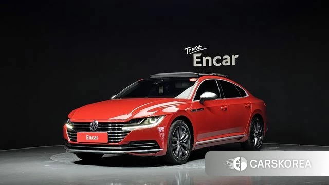 Volkswagen Arteon 2018 Красный из Кореи