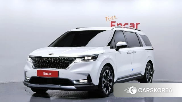 Kia Carnival 4th generation 2021 Белый из Кореи