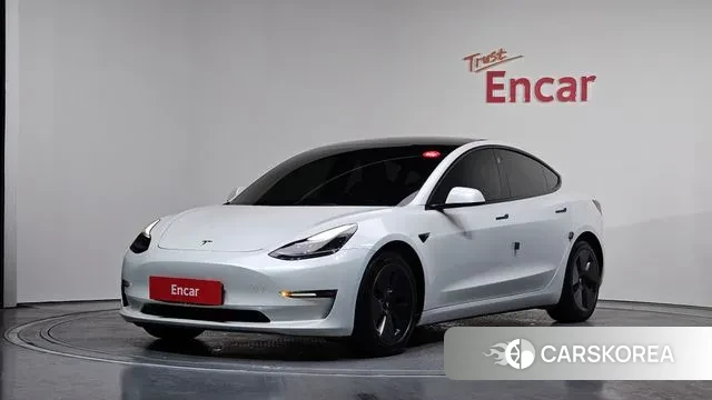 Tesla Model 3 2022 Белый из Кореи
