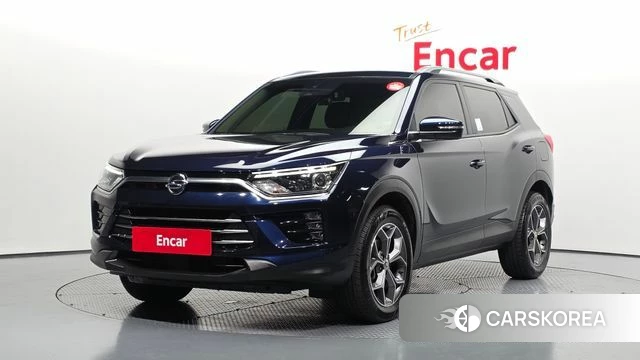 Ssangyong Beautiful Korando 2022 Синий из Кореи