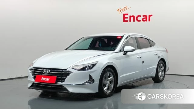 Hyundai Sonata (DN8) 2019 Белый из Кореи