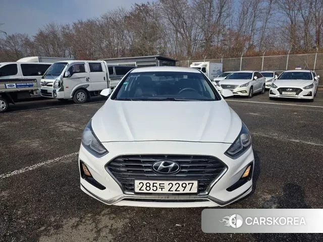 Hyundai Sonata New Rise 2018 Белый из Кореи
