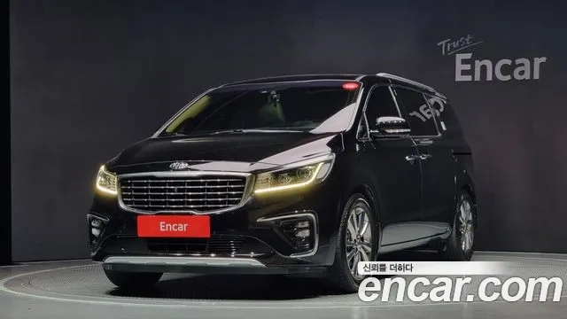 Kia The New Carnival 2020 Черный из Кореи
