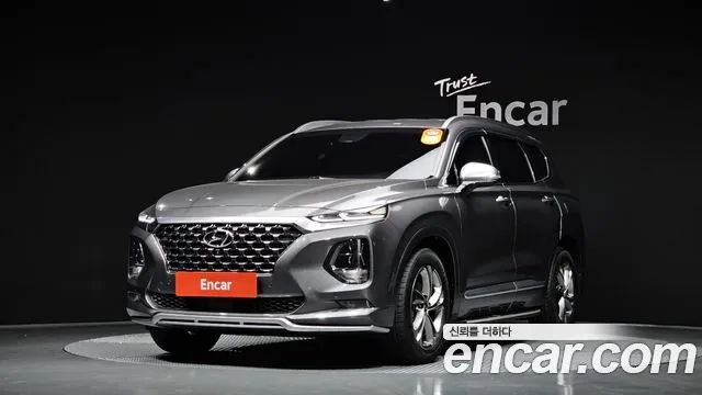 Hyundai Santa Fe TM 2019 Серый из Кореи