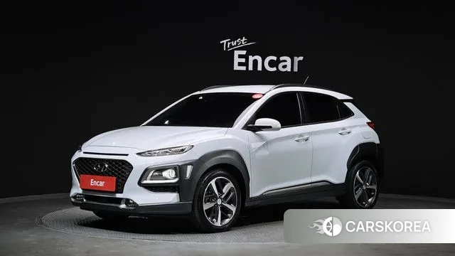Hyundai Kona 2018 Белый из Кореи