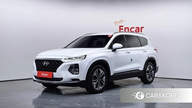 Hyundai Santa Fe TM 2018 Белый из Кореи