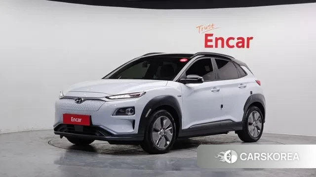 Hyundai Kona Electric 2020 Белый из Кореи