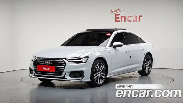 Audi A6 (C8) 2023 Белый из Кореи