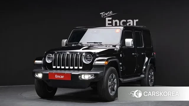 Jeep Wrangler (JL) 2022 Черный из Кореи