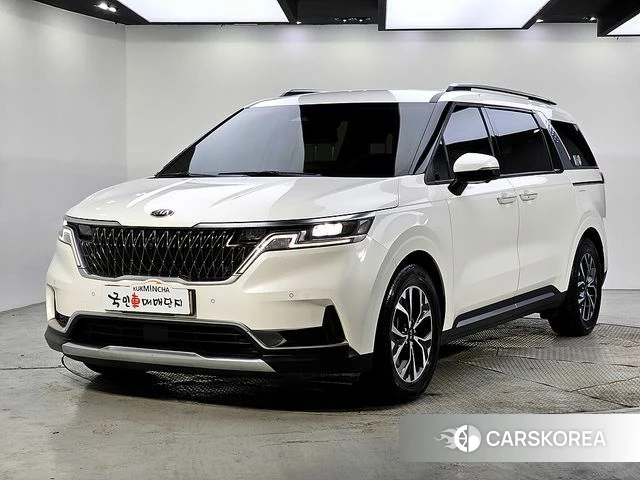 Kia Carnival 4th generation 2021 Белый из Кореи