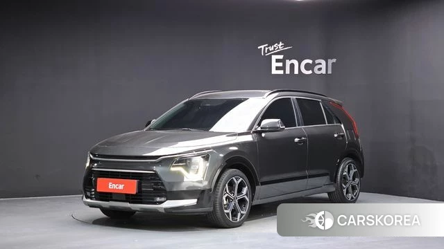 Kia Di Ol Nu Niro 2022 Серый из Кореи