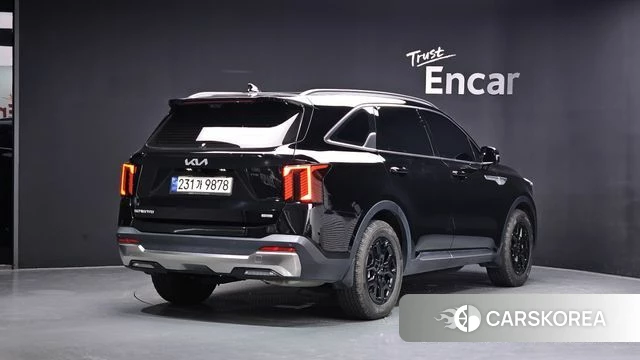 Kia The New Sorento 4th Generation 2024 Черный из Кореи