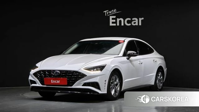 Hyundai Sonata (DN8) 2022 Белый из Кореи