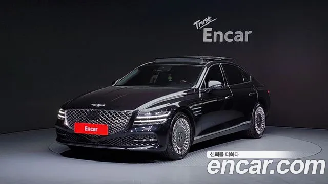 Genesis G80 (RG3) 2021 Черный из Кореи