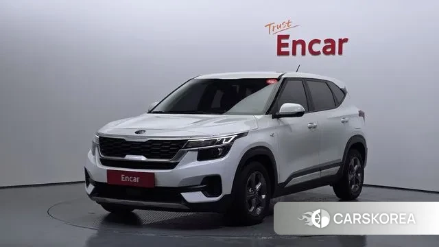 Kia Seltos 2021 Белый из Кореи