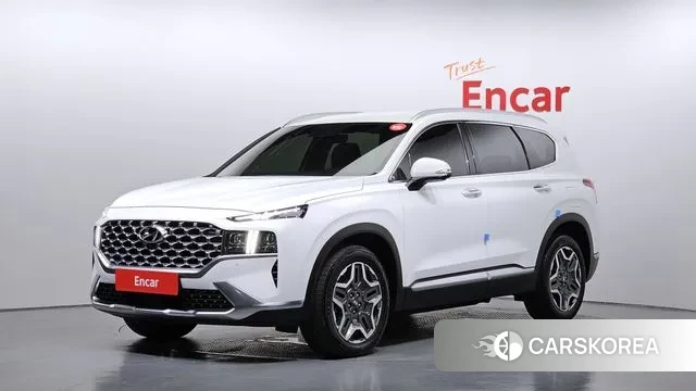 Hyundai The New Santa Fe 2021 Белый из Кореи