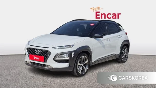Hyundai Kona 2018 Белый из Кореи