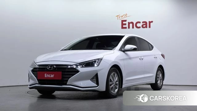 Hyundai The New Avante AD 2019 Белый из Кореи