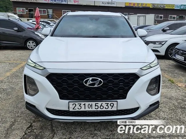 Hyundai Santa Fe TM 2018 Белый из Кореи