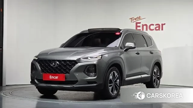 Hyundai Santa Fe TM 2018 Серый из Кореи