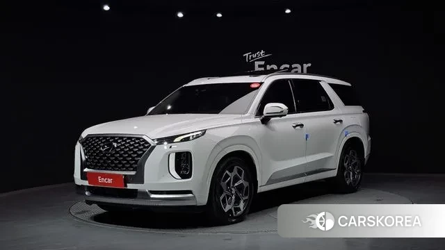 Hyundai Palisade 2021 Белый из Кореи