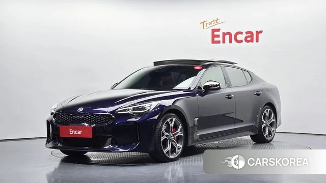 Kia Stinger 2018 Синий из Кореи