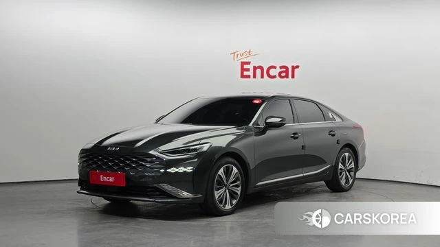 Kia K8 Hybrid 2022 Серый из Кореи