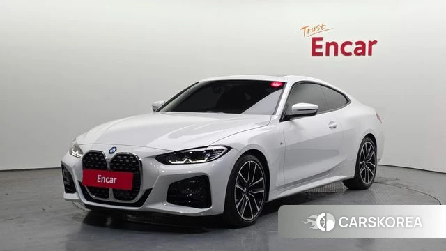 BMW 4 Series (G22) 2023 Белый из Кореи