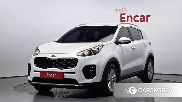 Kia Sportage 4th Generation 2018 Белый из Кореи