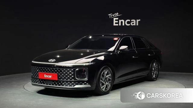 Hyundai Grandeur (GN7) 2023 Черный из Кореи