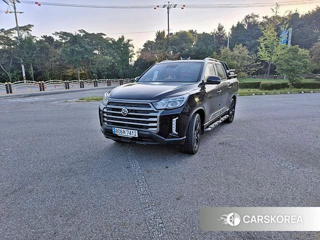 Ssangyong Rexton Sports 2021 Черный из Кореи