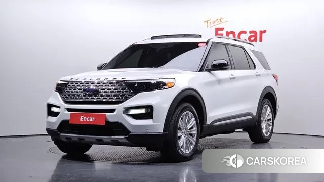 Ford Explorer 6th Generation 2022 Белый из Кореи