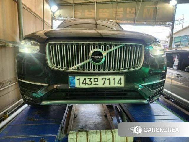 Volvo XC90 second Generation 2018 Черный из Кореи