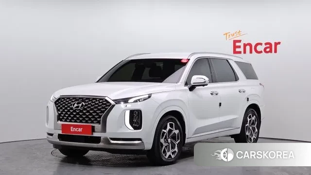 Hyundai Palisade 2022 Белый из Кореи