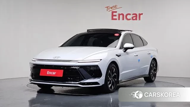 Hyundai Sonata D Edge (DN8) 2024 Белый из Кореи