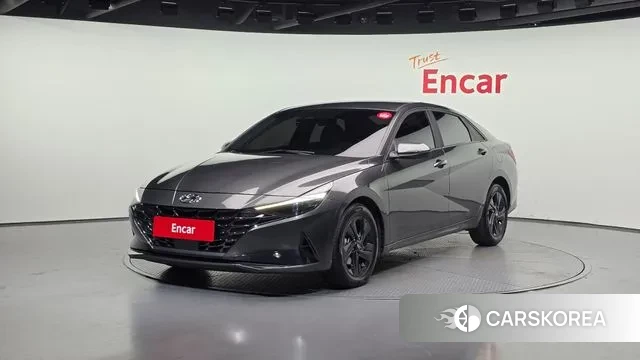 Hyundai Avante (CN7) 2022 Серый из Кореи