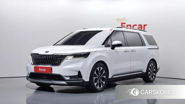 Kia Carnival 4th generation 2021 Белый из Кореи