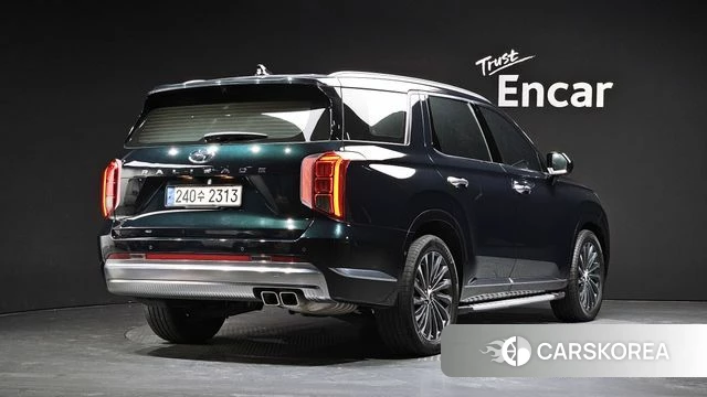 Hyundai The New Palisade 2022 Темно-зеленый из Кореи