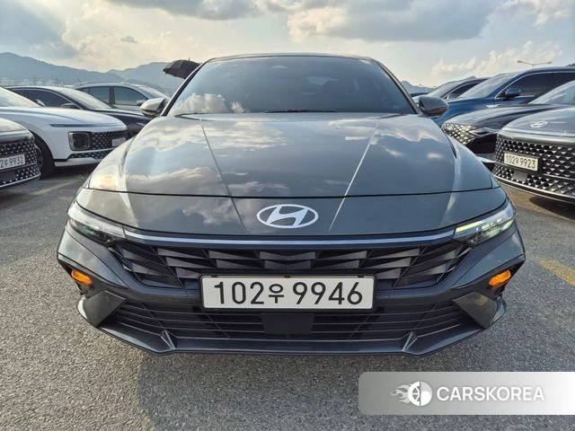 Hyundai The New Avante Hybrid (CN7) 2023 Серый из Кореи