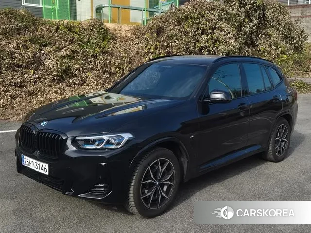 BMW X3 (G01) 2024 Черный из Кореи