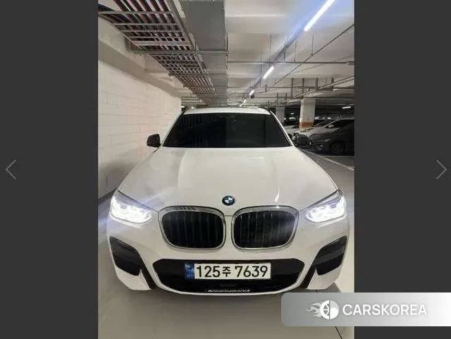 BMW X3 (G01) 2021 Белый из Кореи